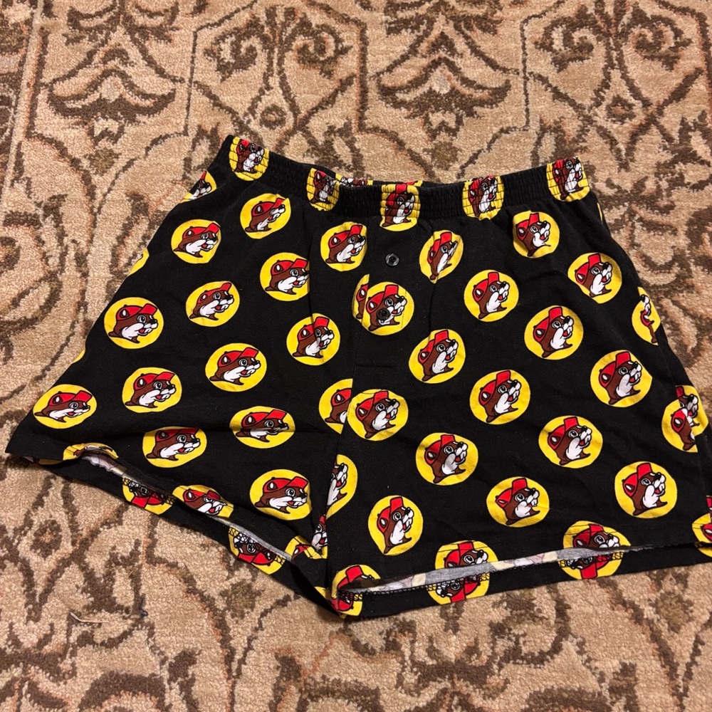 Black Women's BUC-EE’s Sleep
boxer Shorts size small